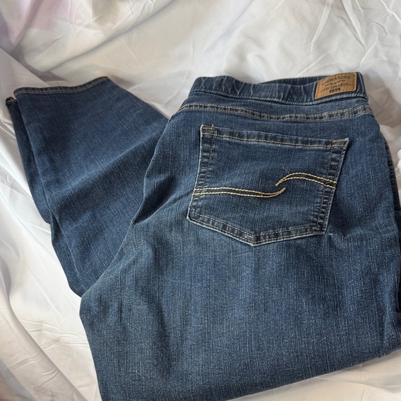 Signature by Levi Strauss Denim - Signature by Levi Strauss Blue Denim with Tan Label